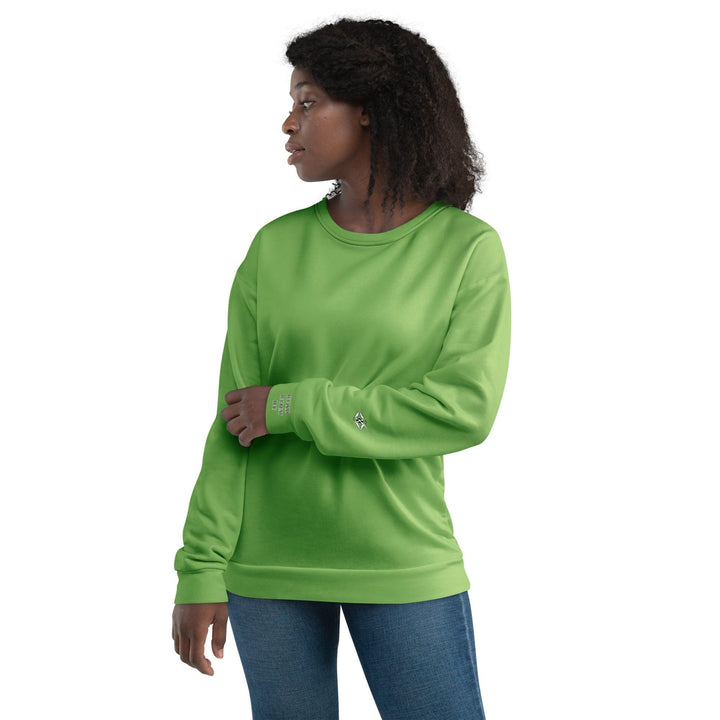 Unisex Green Sweatshirt - VYBRATIONAL KREATORS®