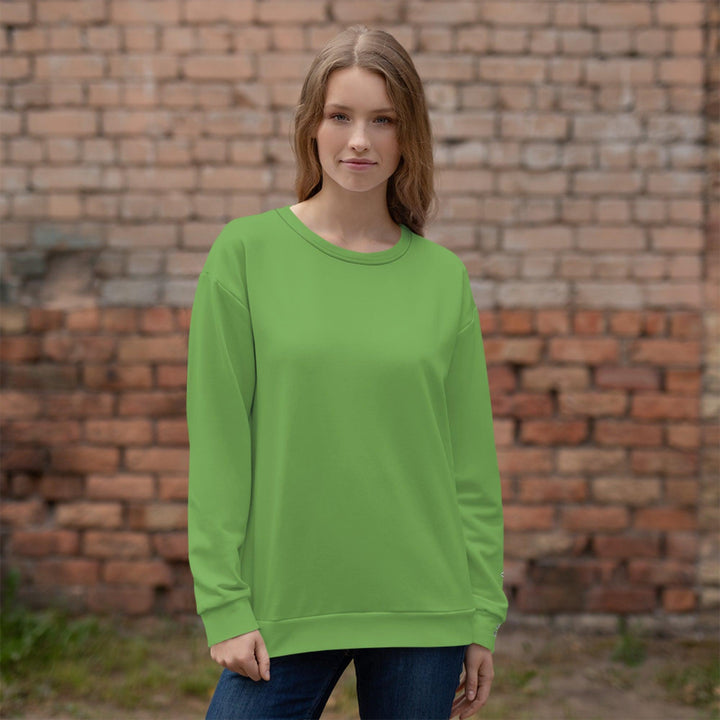 Unisex Green Sweatshirt - VYBRATIONAL KREATORS®