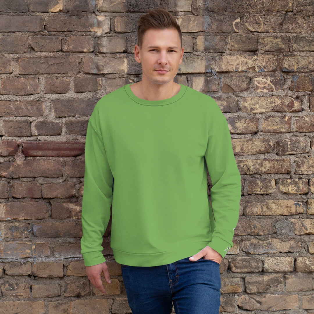 Unisex Green Sweatshirt - VYBRATIONAL KREATORS®