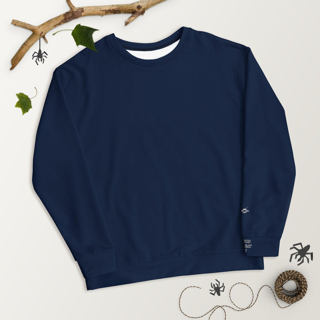 Unisex Navy Blue Sweatshirt - VYBRATIONAL KREATORS®