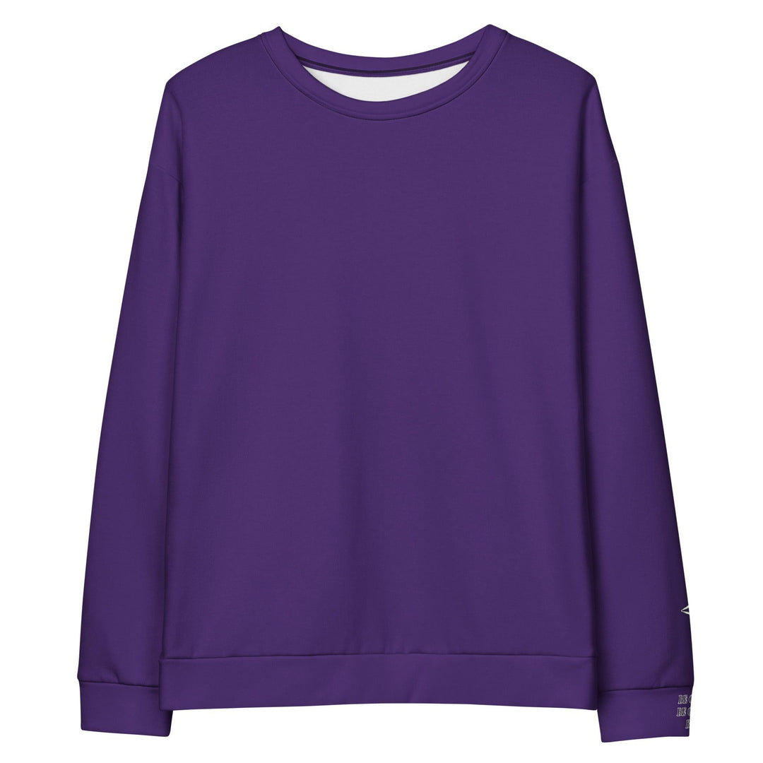 Unisex Purple Sweatshirt - VYBRATIONAL KREATORS®