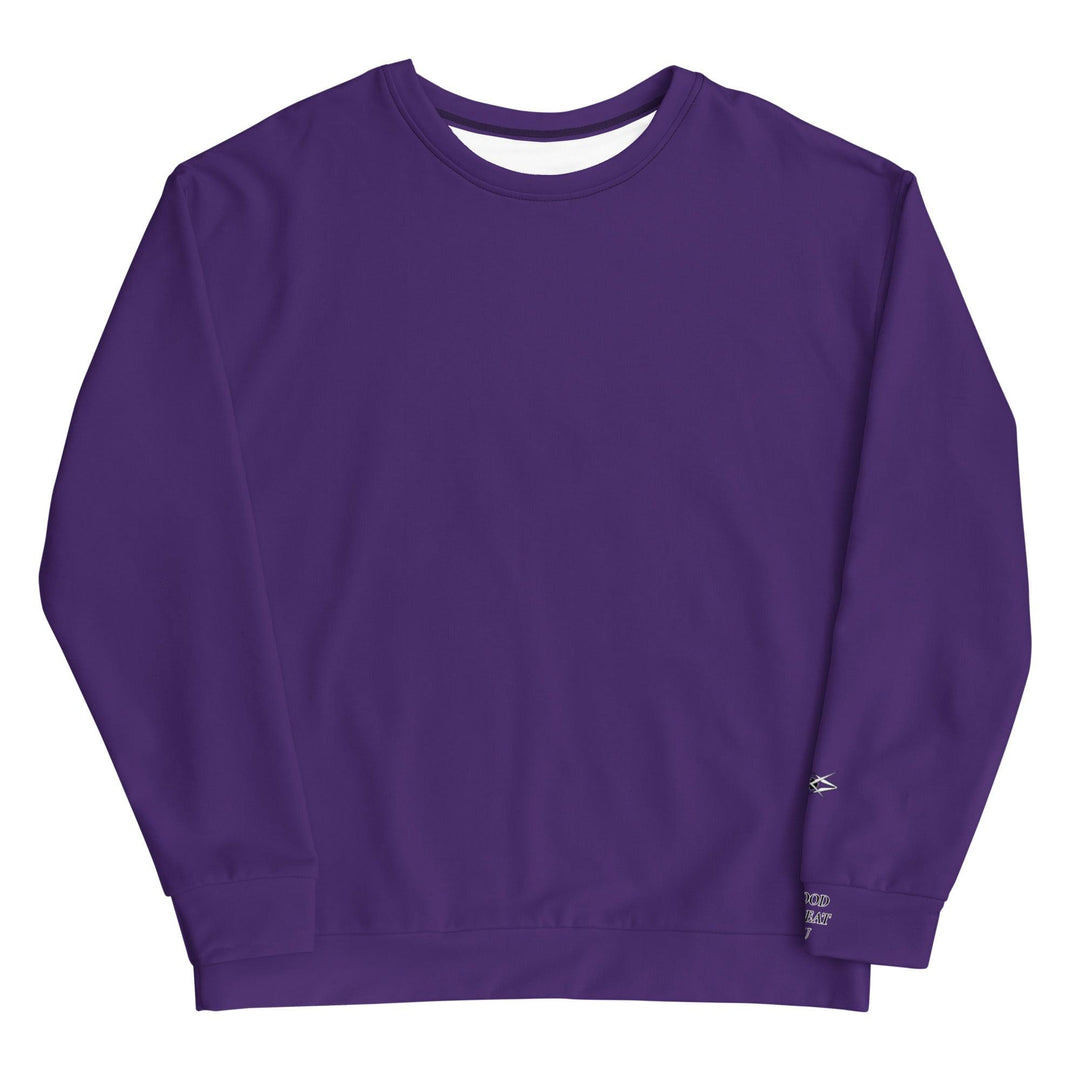 Unisex Purple Sweatshirt - VYBRATIONAL KREATORS®