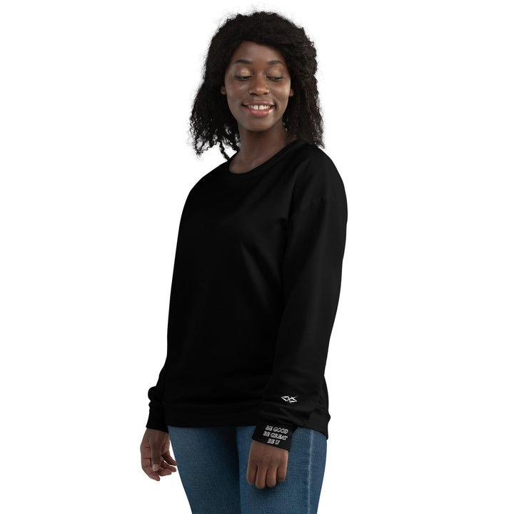 Unisex Black Sweatshirt - VYBRATIONAL KREATORS®