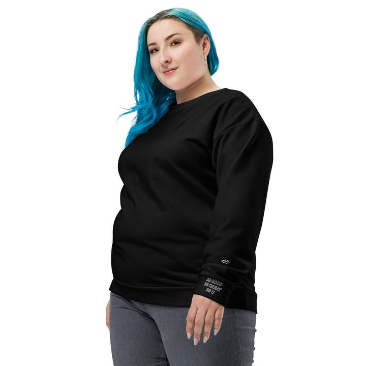 Unisex Black Sweatshirt - VYBRATIONAL KREATORS®