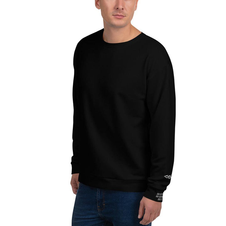 Unisex Black Sweatshirt - VYBRATIONAL KREATORS®