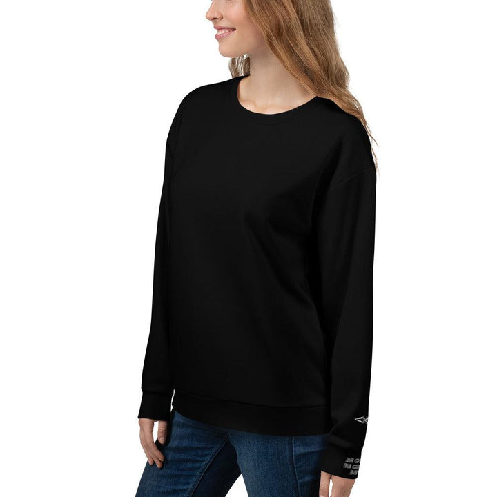 Unisex Black Sweatshirt - VYBRATIONAL KREATORS®