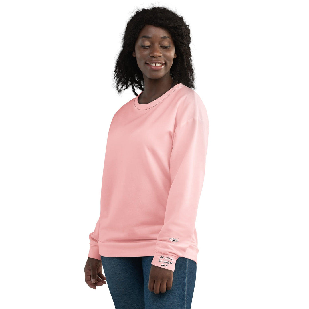 Unisex Pink Sweatshirt - VYBRATIONAL KREATORS®