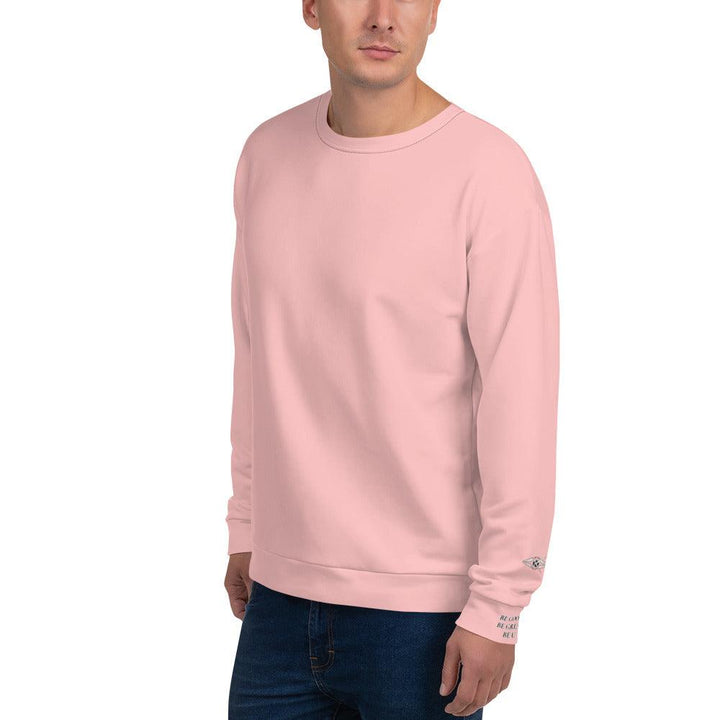 Unisex Pink Sweatshirt - VYBRATIONAL KREATORS®