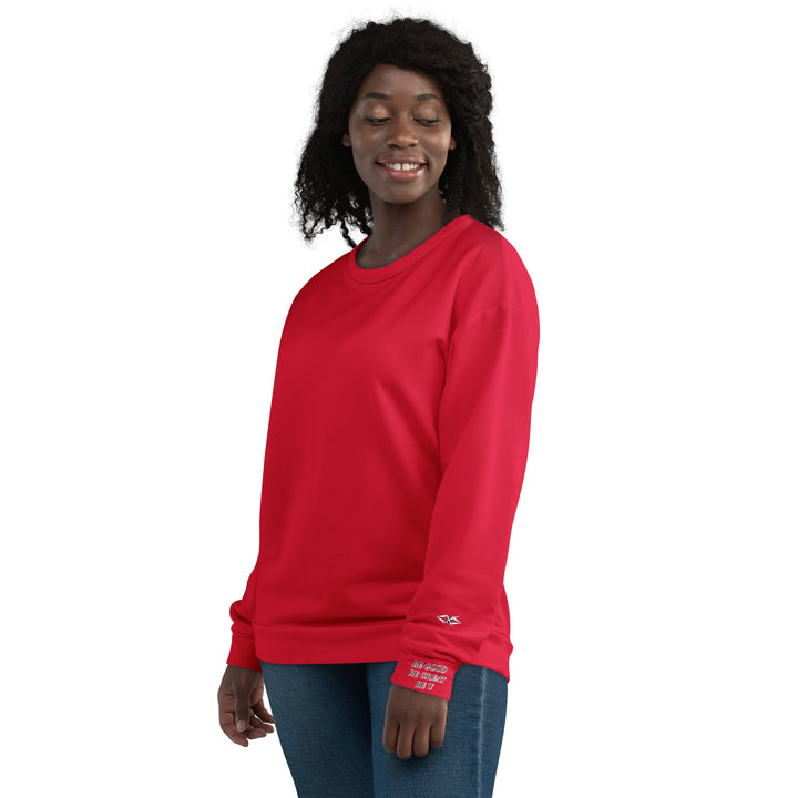 Unisex Red Sweatshirt