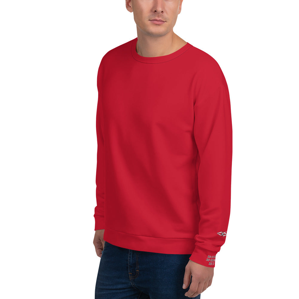 Unisex Red Sweatshirt