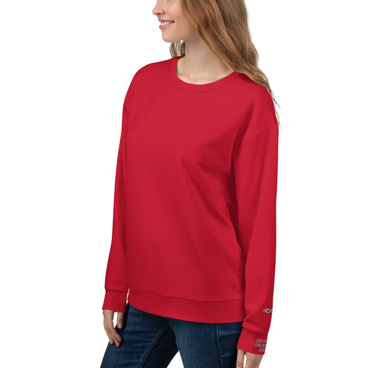 Unisex Red Sweatshirt