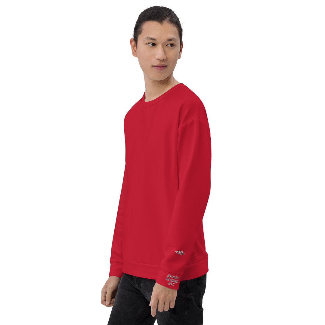 Unisex Red Sweatshirt