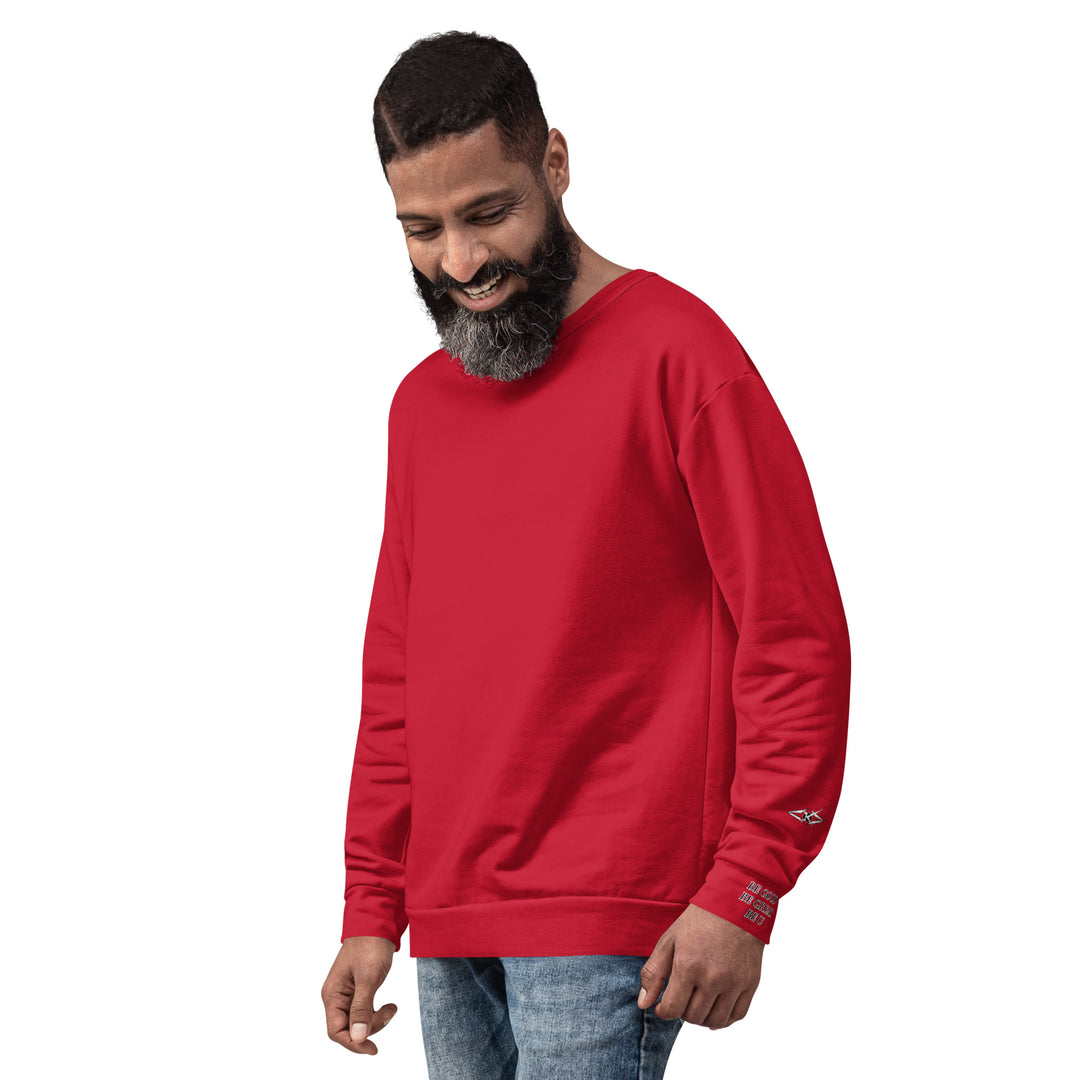 Unisex Red Sweatshirt