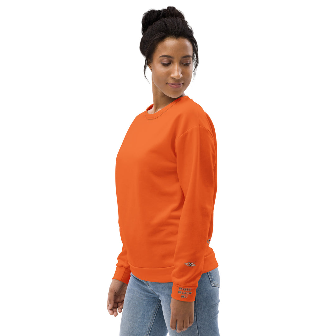 Unisex Orange Sweatshirt