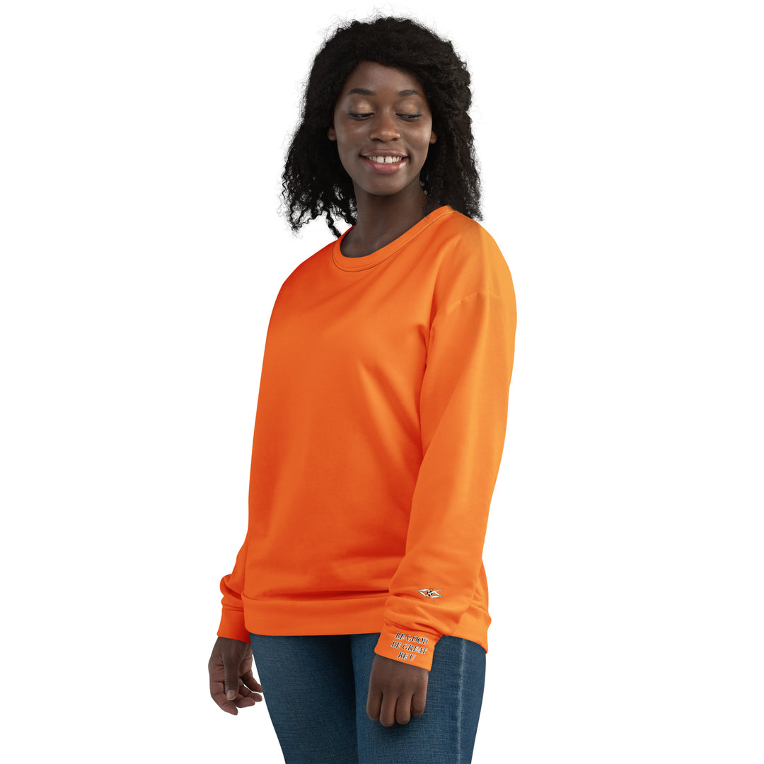 Unisex Orange Sweatshirt