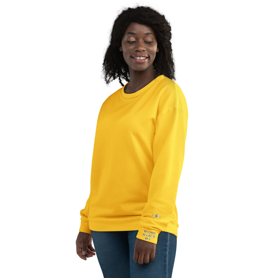 Unisex Yellow Sweatshirt