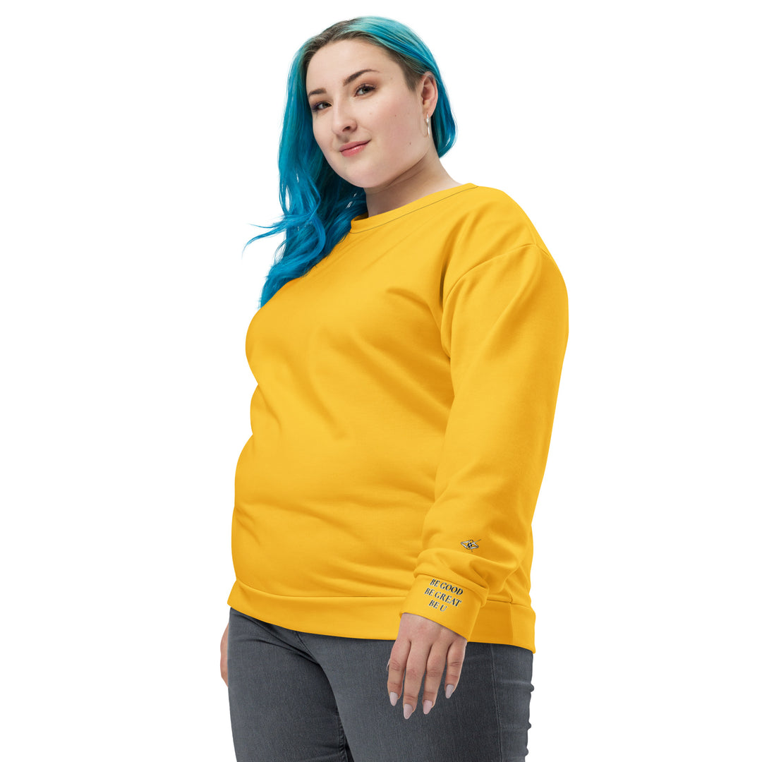 Unisex Yellow Sweatshirt