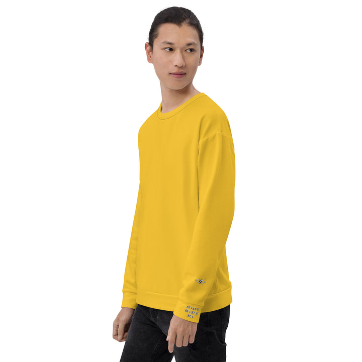 Unisex Yellow Sweatshirt