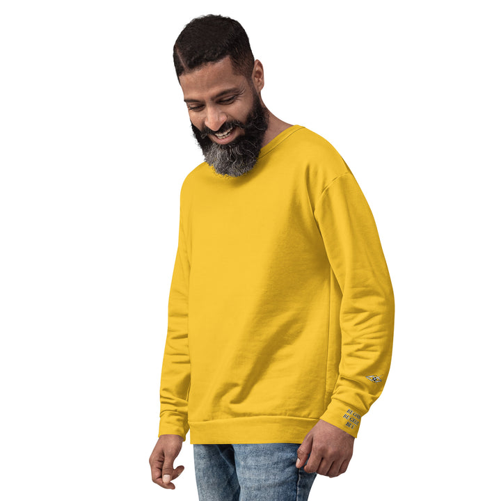 Unisex Yellow Sweatshirt