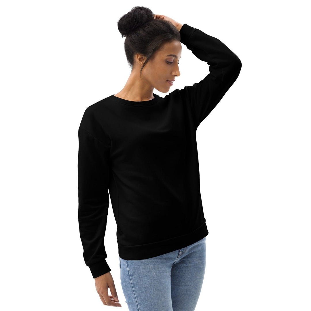 Unisex Black Sweatshirt - VYBRATIONAL KREATORS®