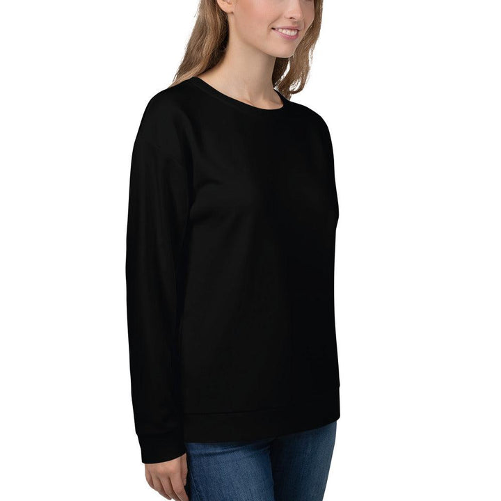 Unisex Black Sweatshirt - VYBRATIONAL KREATORS®