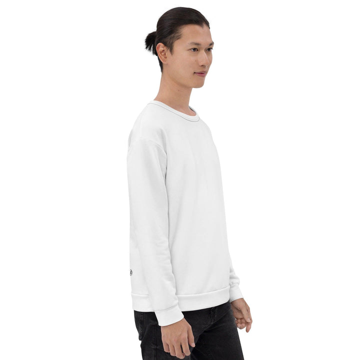 Unisex White Sweatshirt - VYBRATIONAL KREATORS®