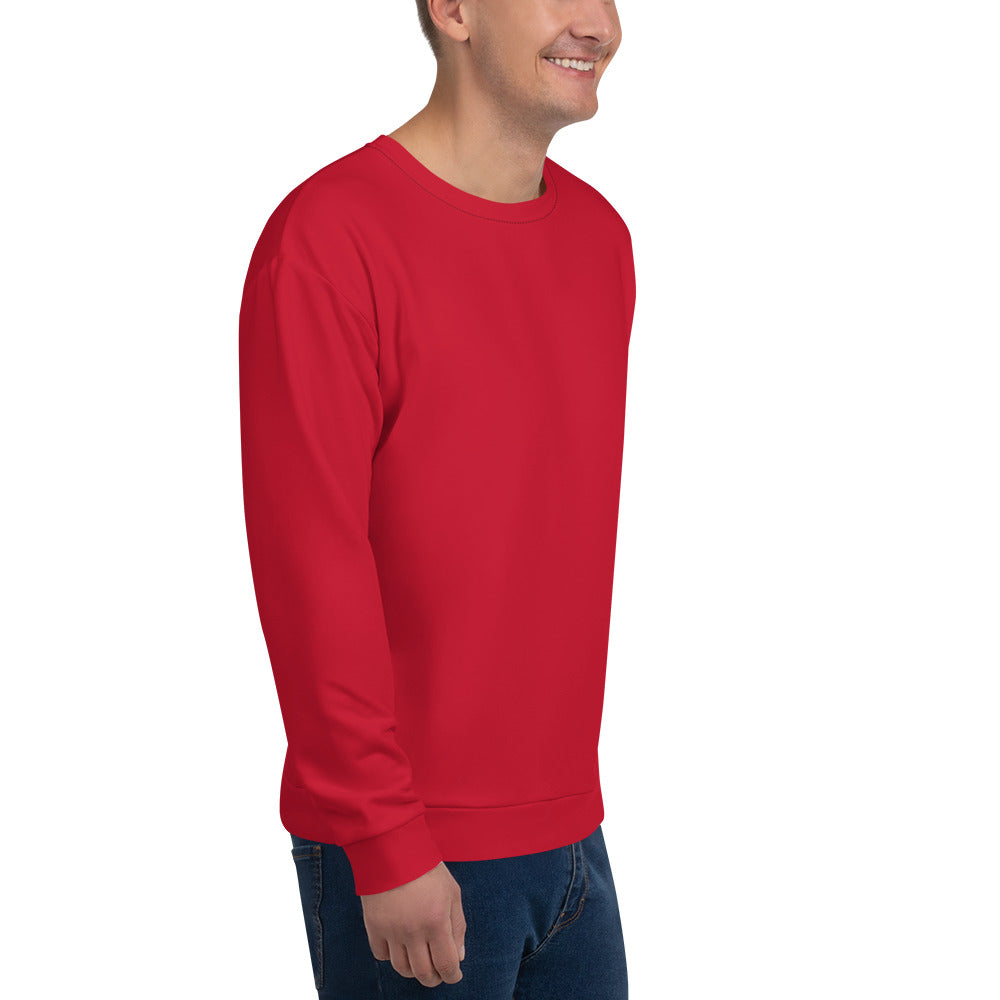 Unisex Red Sweatshirt