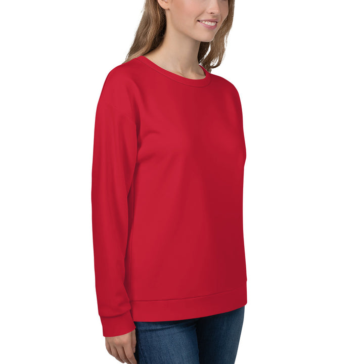 Unisex Red Sweatshirt