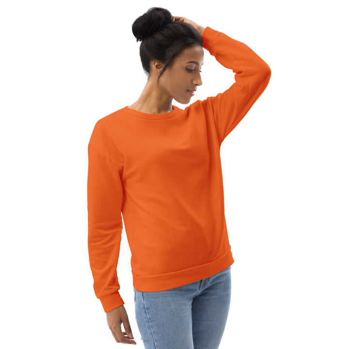 Unisex Orange Sweatshirt