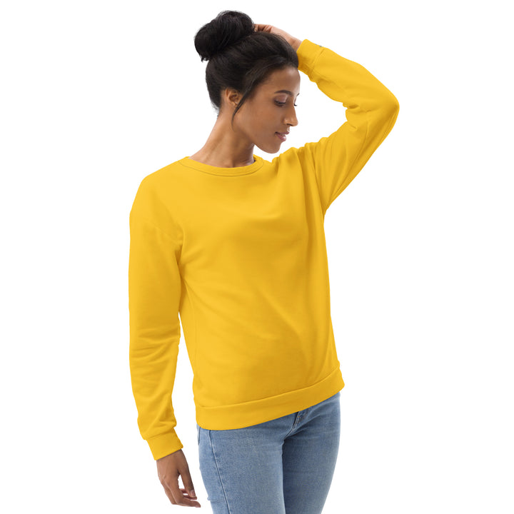 Unisex Yellow Sweatshirt