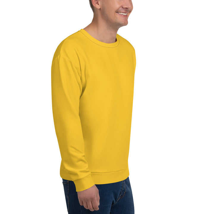 Unisex Yellow Sweatshirt