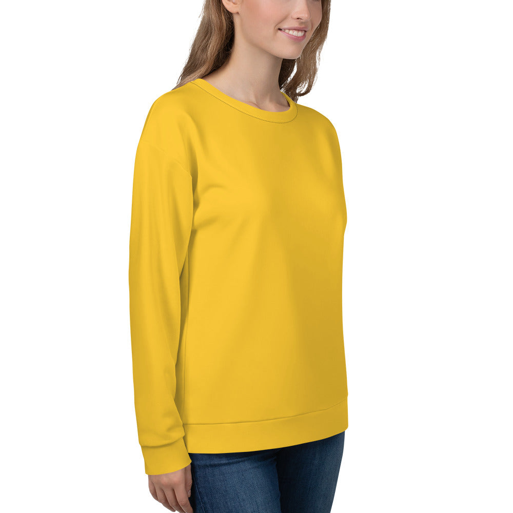 Unisex Yellow Sweatshirt