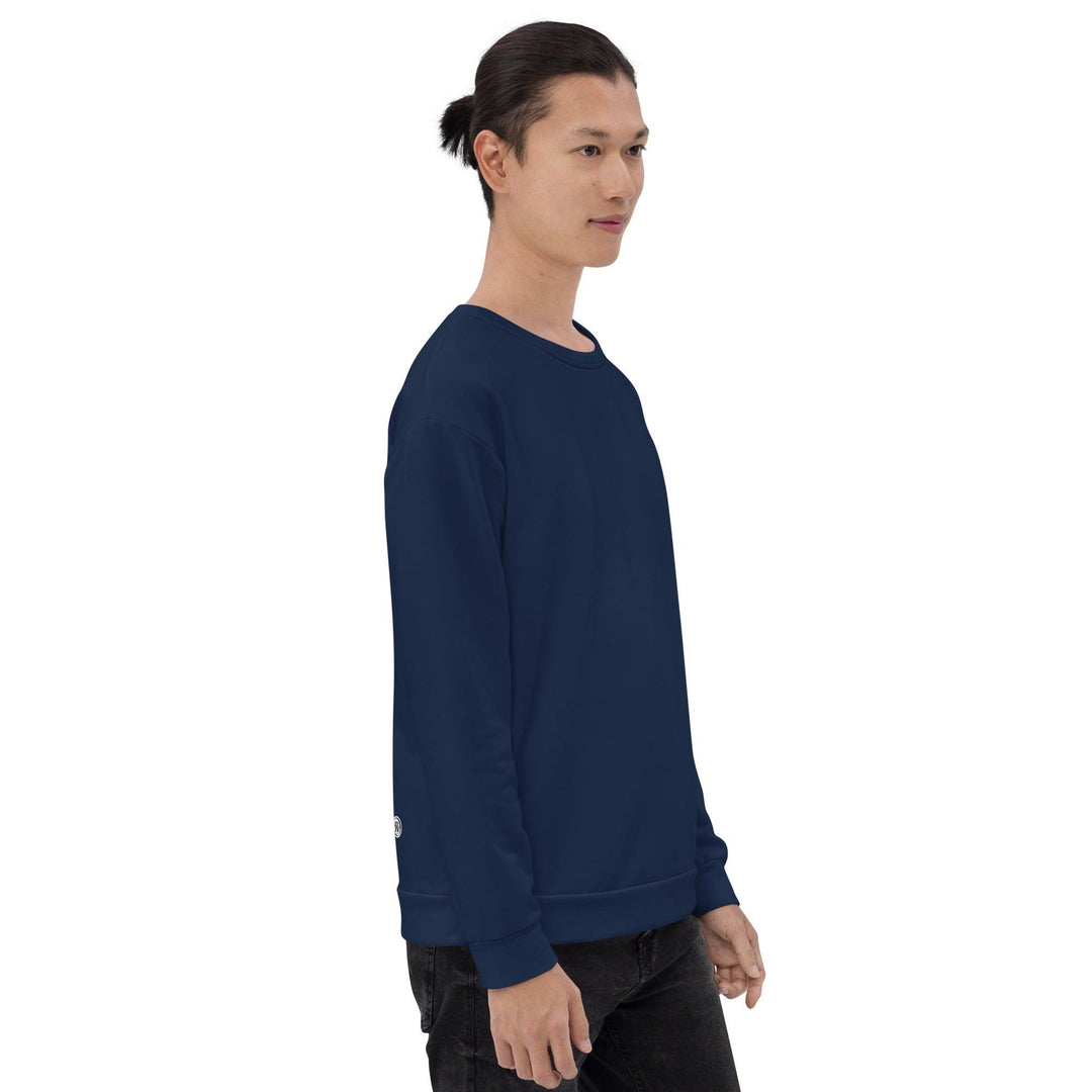 Unisex Navy Blue Sweatshirt - VYBRATIONAL KREATORS®