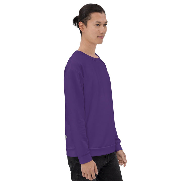 Unisex Purple Sweatshirt - VYBRATIONAL KREATORS®