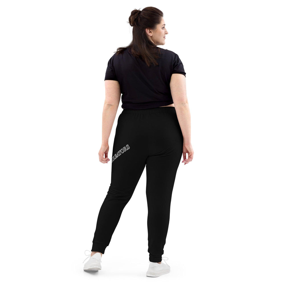 Women's Black Joggers - VYBRATIONAL KREATORS®