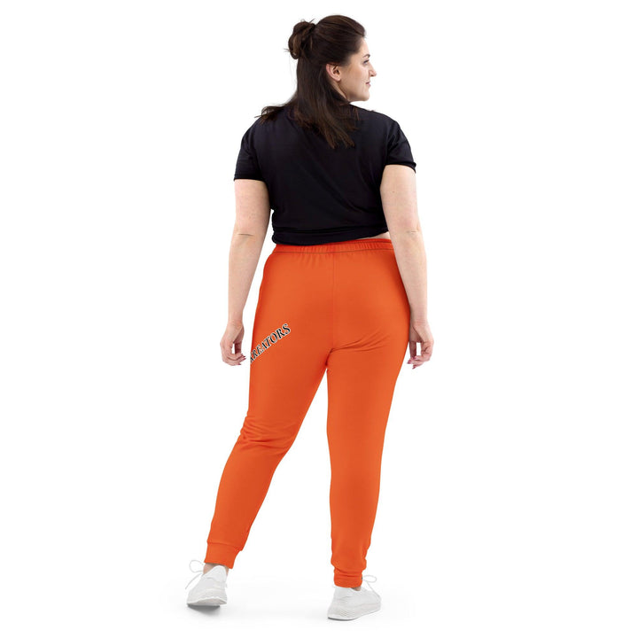 Women's Orange Joggers - VYBRATIONAL KREATORS®