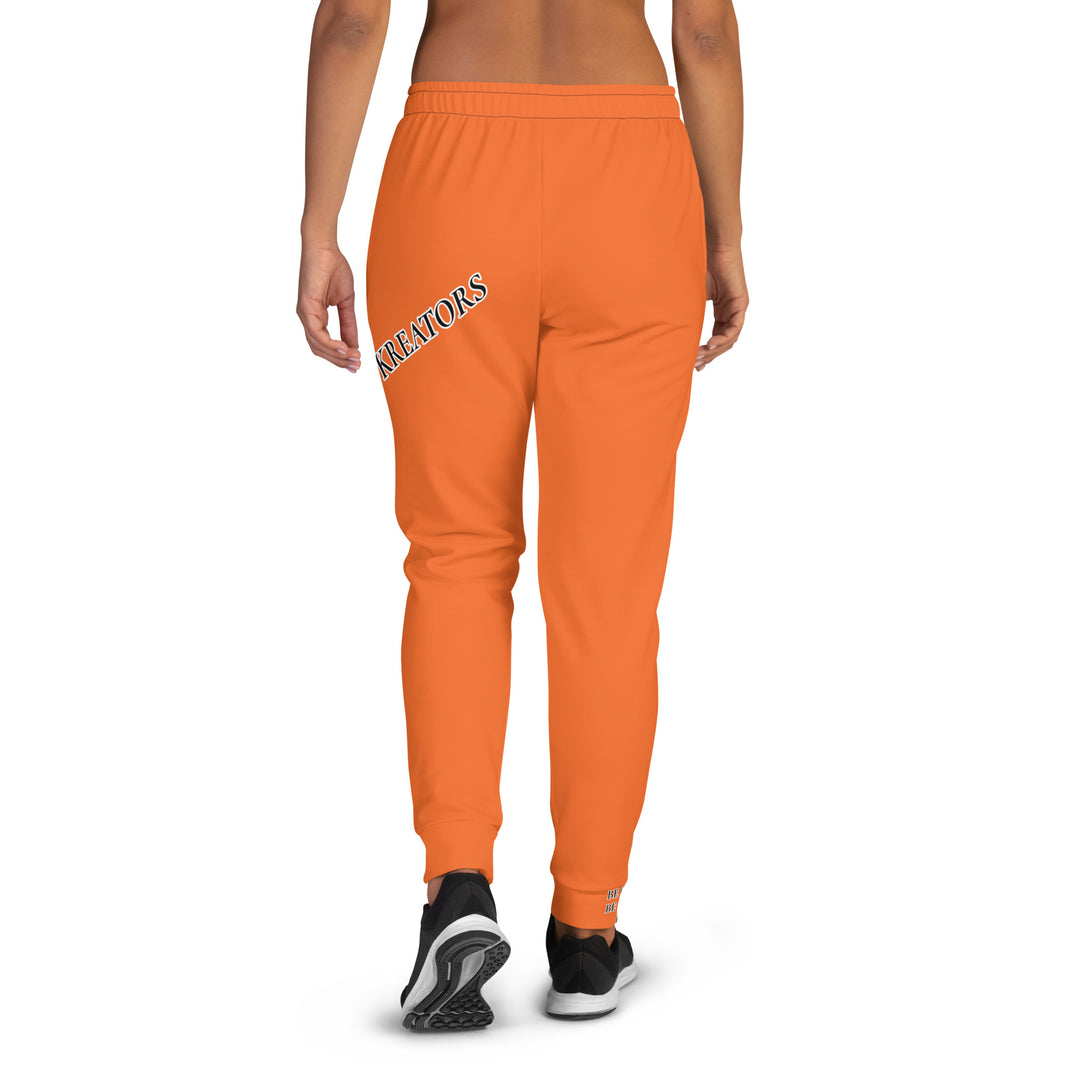 Women's Orange Joggers