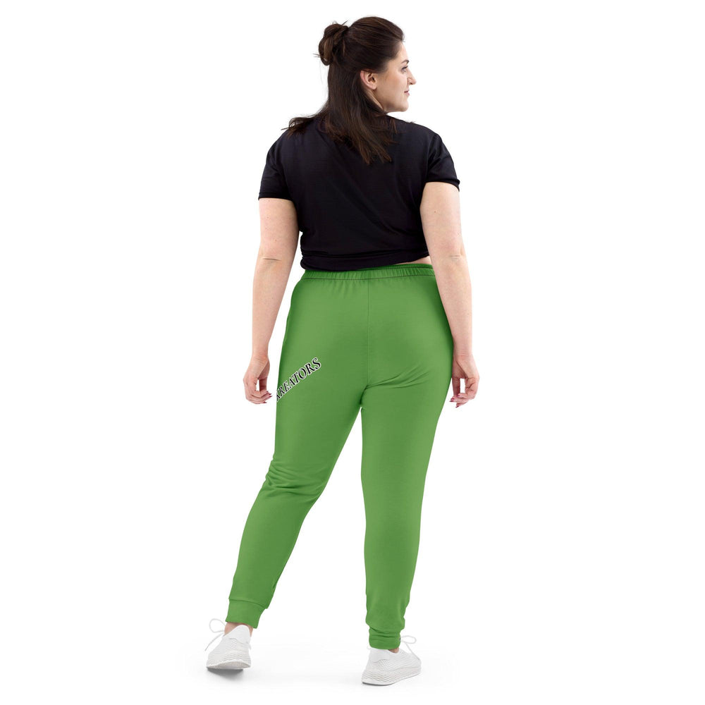 Women's Green Joggers - VYBRATIONAL KREATORS®