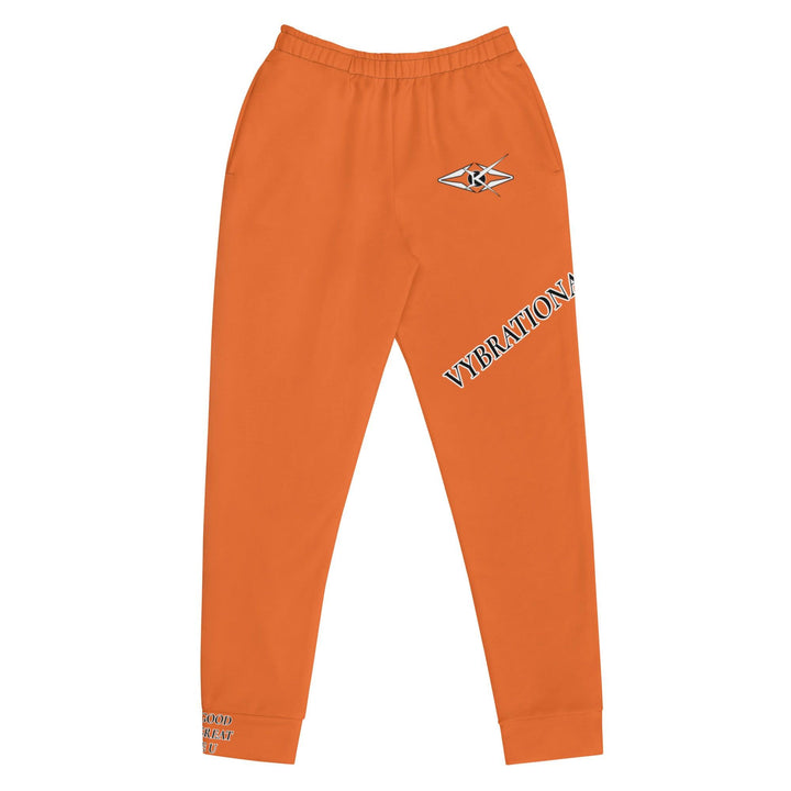 Women's Orange Joggers - VYBRATIONAL KREATORS®