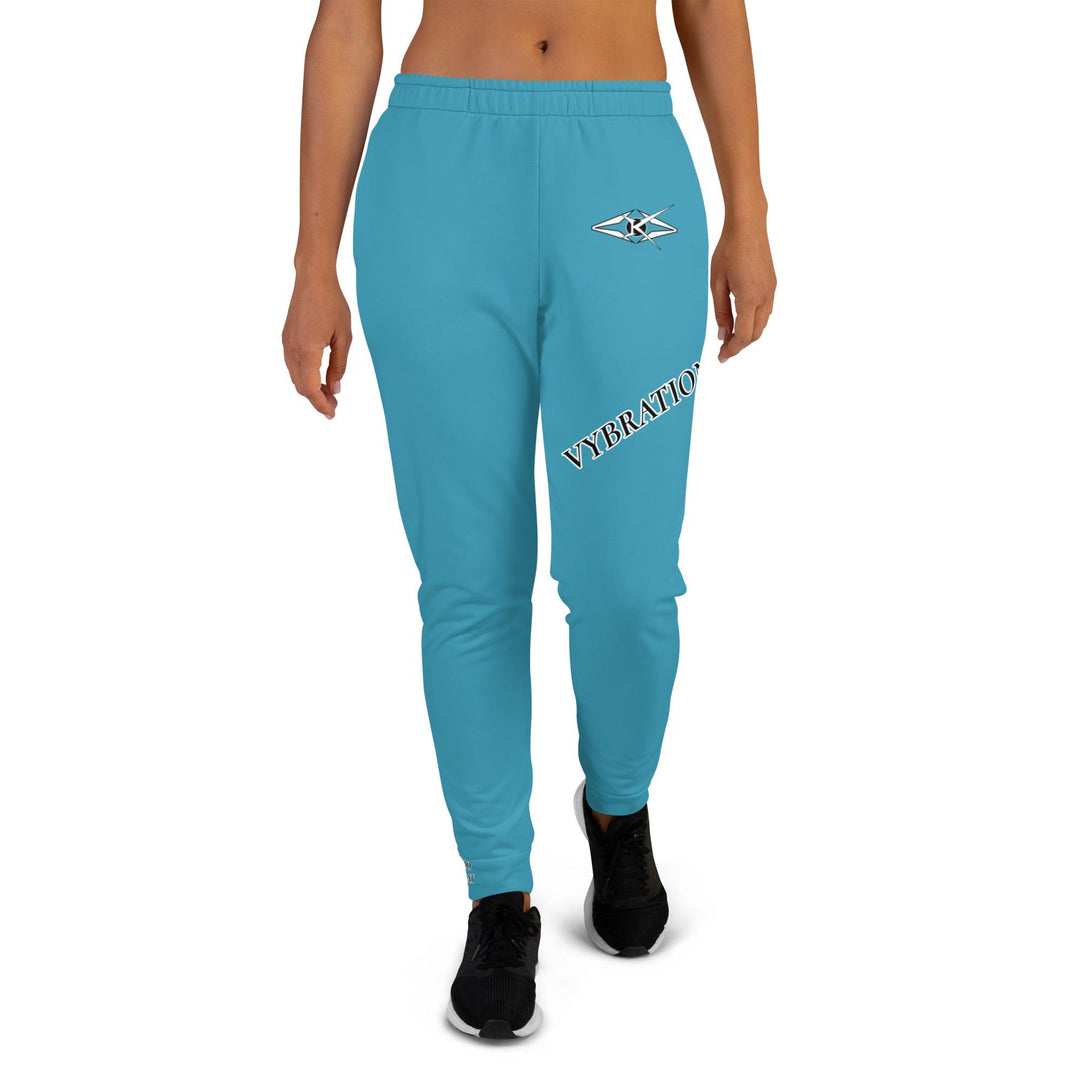 Women's Blue Joggers - VYBRATIONAL KREATORS®