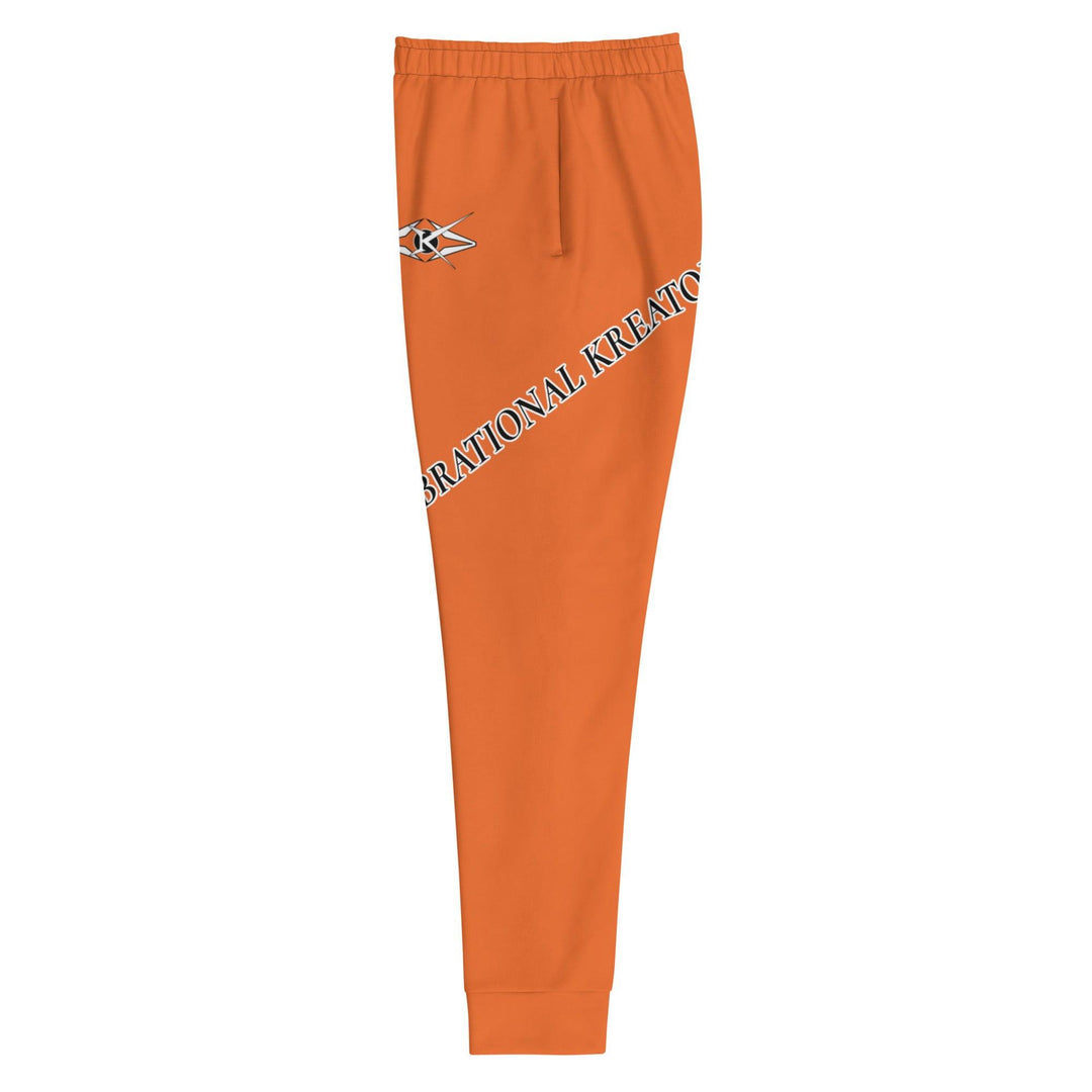 Women's Orange Joggers - VYBRATIONAL KREATORS®