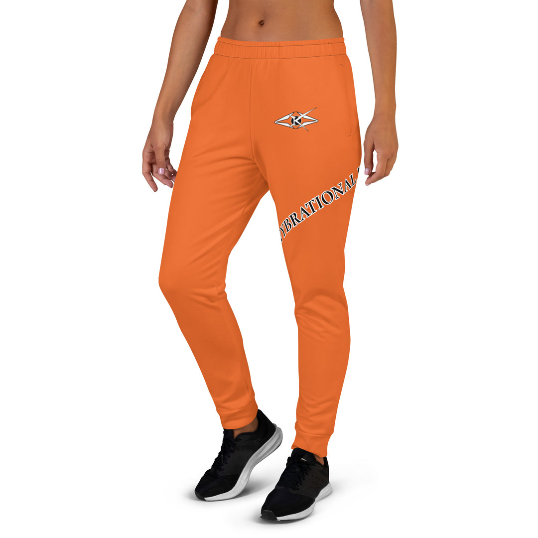 Women's Orange Joggers