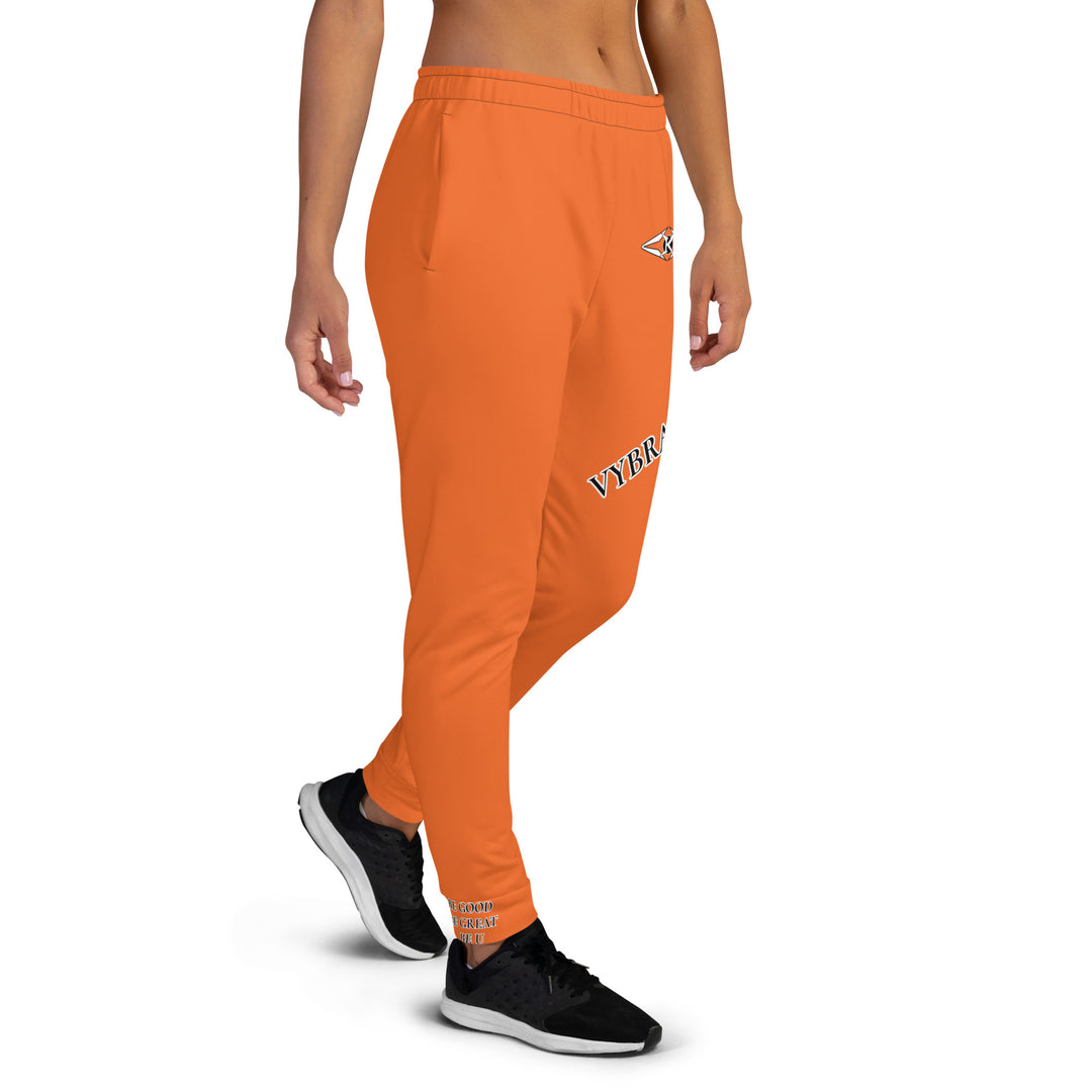 Women's Orange Joggers