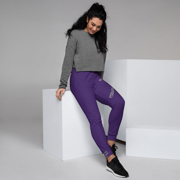 Women's Blue Joggers - VYBRATIONAL KREATORS®