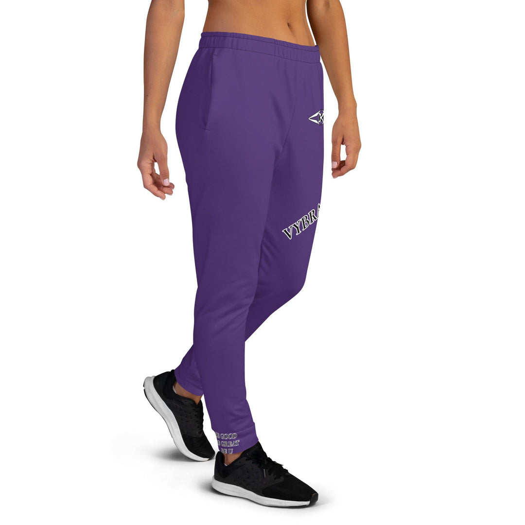 Women's Blue Joggers - VYBRATIONAL KREATORS®