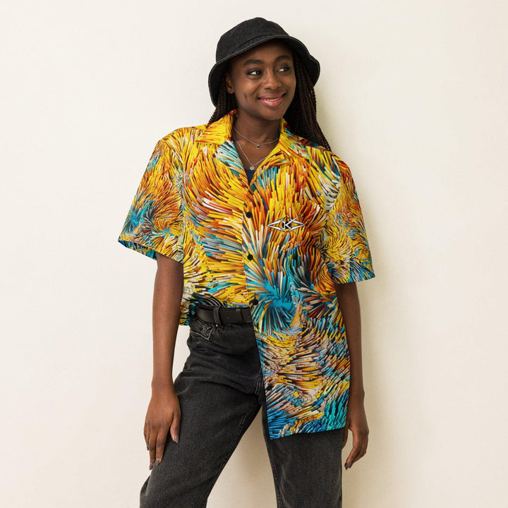 Unisex button shirt - VYBRATIONAL KREATORS®