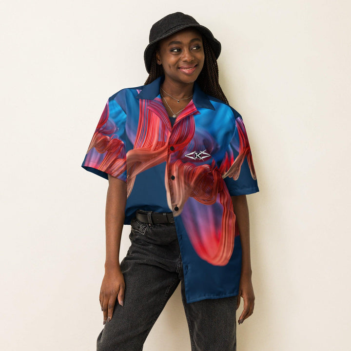 Unisex button shirt - VYBRATIONAL KREATORS®