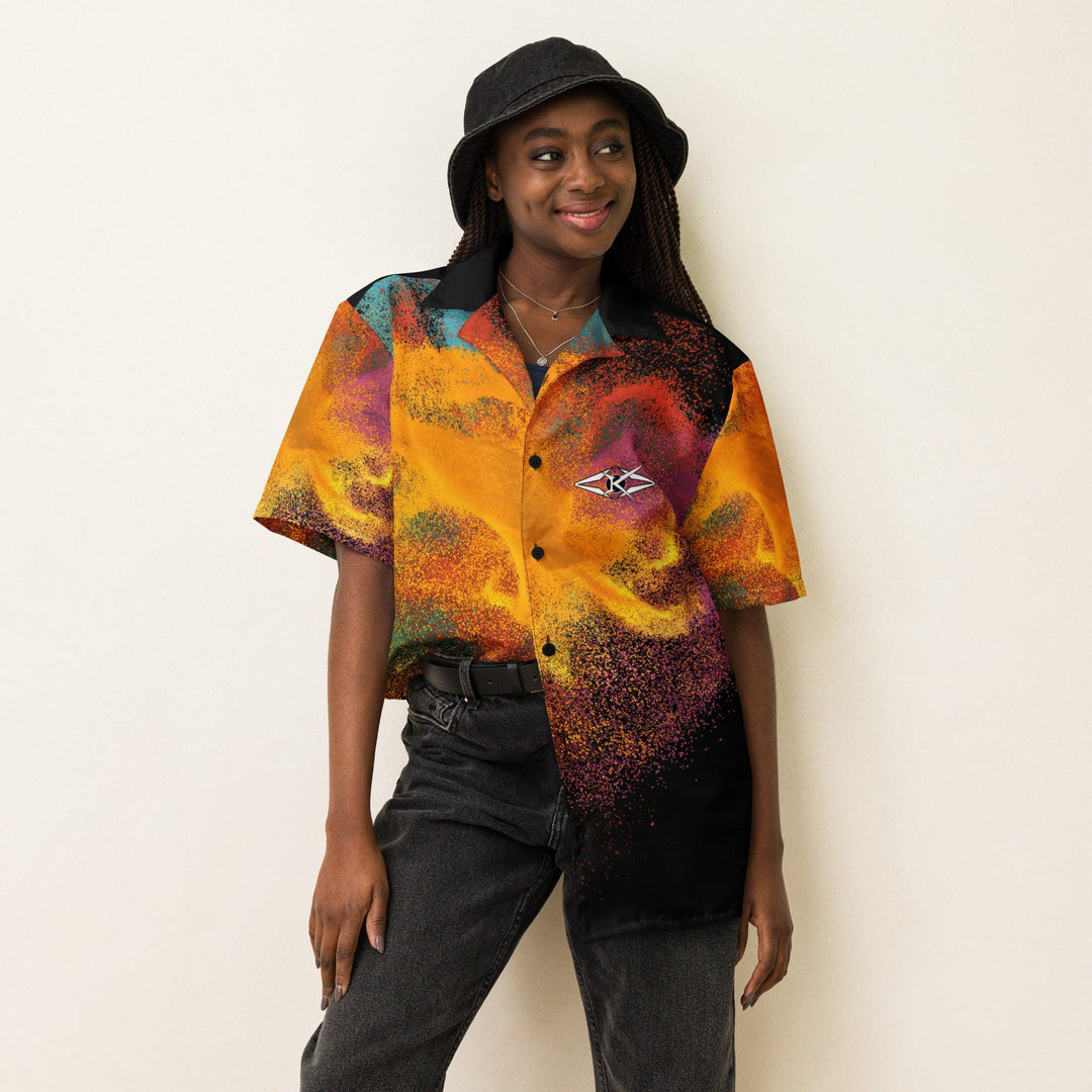 Unisex button shirt - VYBRATIONAL KREATORS®