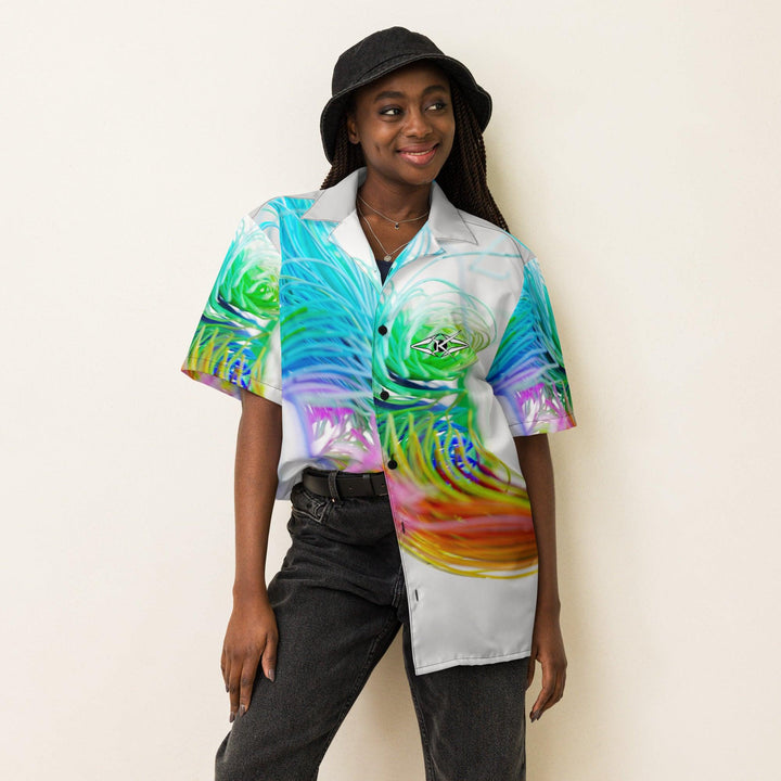 Unisex button shirt - VYBRATIONAL KREATORS®