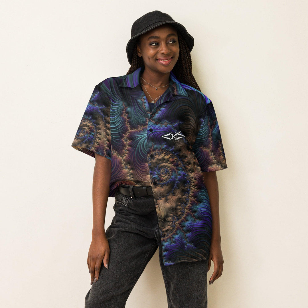 Unisex button shirt - VYBRATIONAL KREATORS®